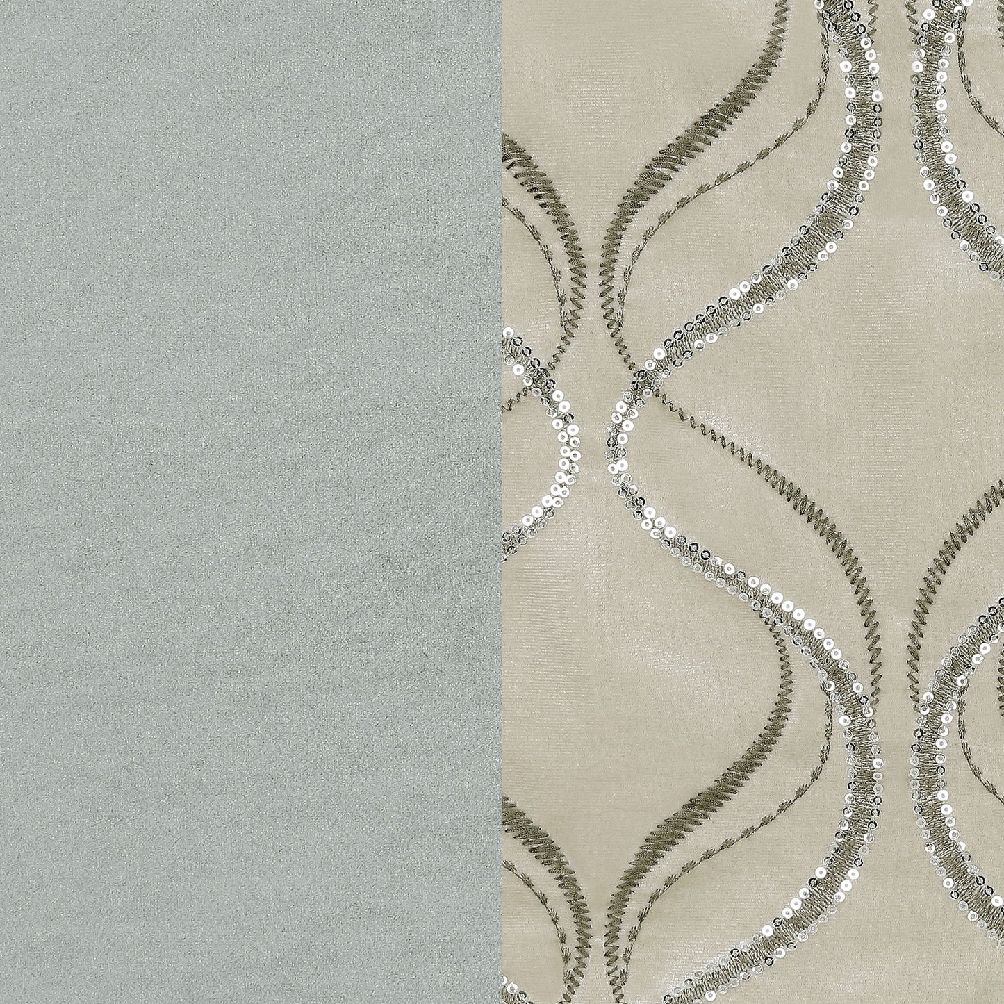 Bellaire Button-tufted Upholstered Sectional Silver