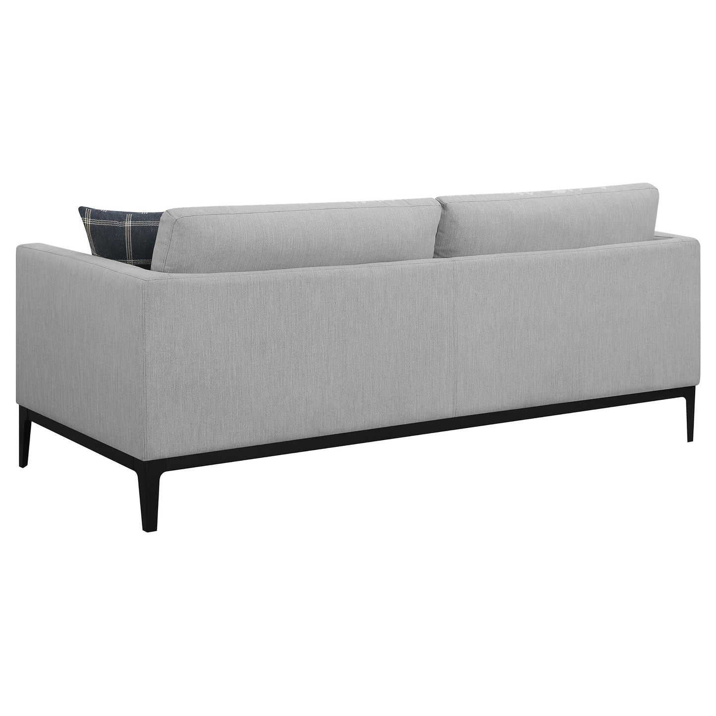 Apperson Cushioned Back Sofa Light Grey