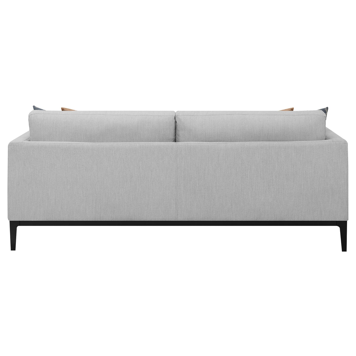 Apperson Cushioned Back Sofa Light Grey