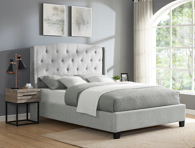 EVA DOVE QUEEN HEADBOARD/FOOTBOARD