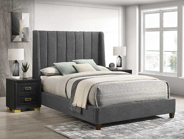 AGNES CHARCOAL KING BOUCLE HB/FB
