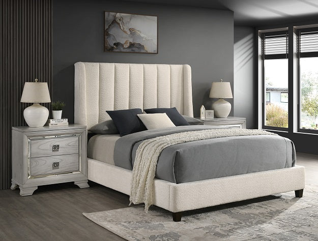 AGNES WHITE KING BOUCLE HB/FB