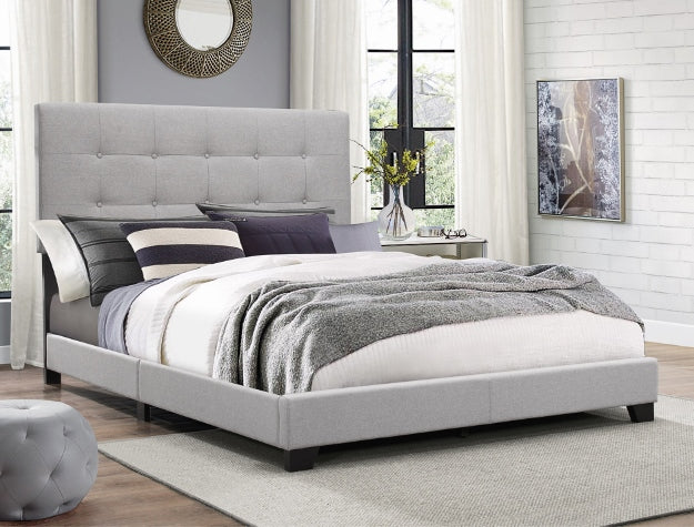 FLORENCE GREY CAL KING HB+FB+SIDE RAIL