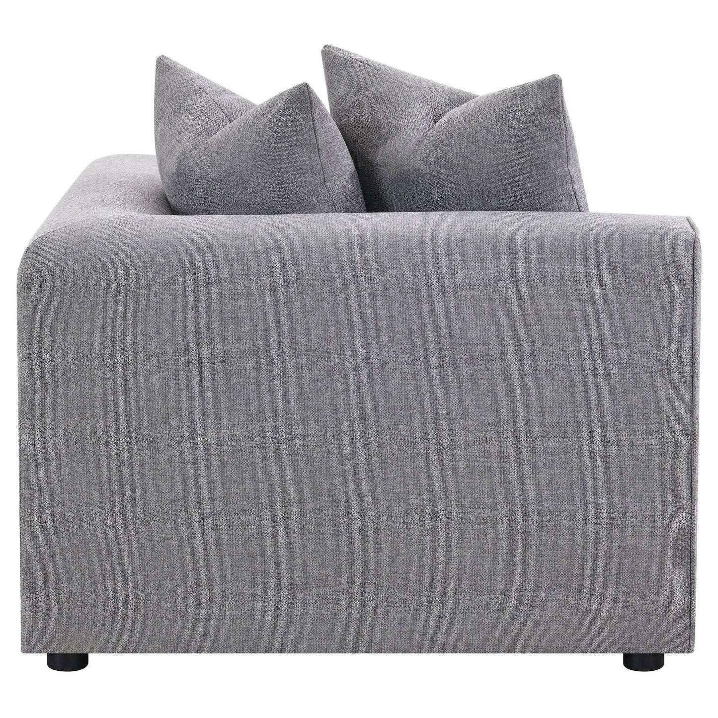 Jennifer Tight Seat Corner Chair Grey