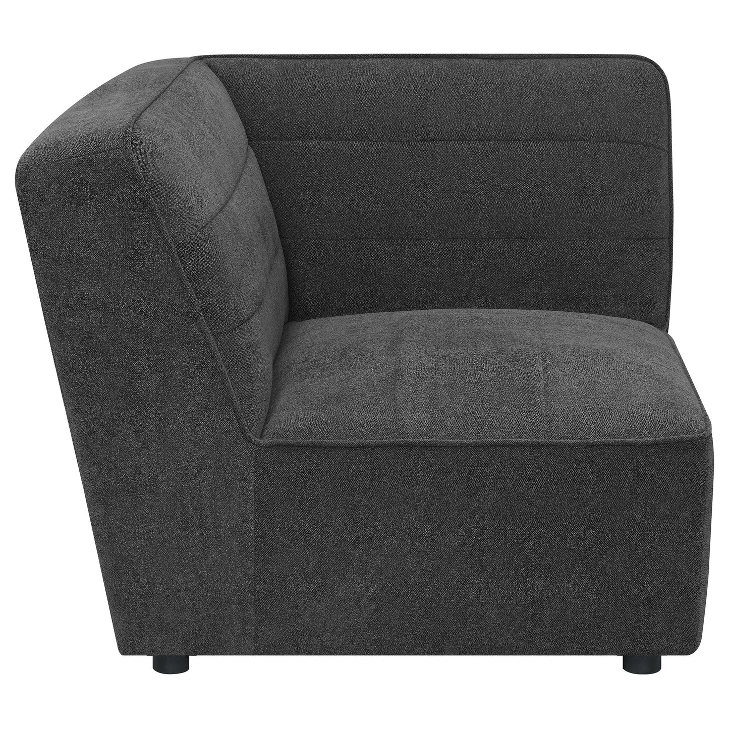 Sunny Upholstered Corner Dark Charcoal