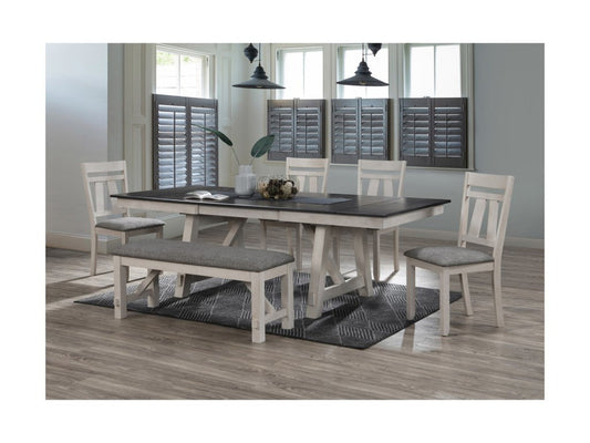 MARIBELLE CHALK GREY BROWN TABLE TOP