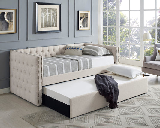 TRINA IVORY DAYBED ARM (L+R) + SLATS