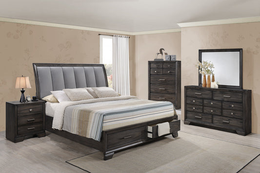 JAYMES QUEEN STORAGE HEADBOARD
