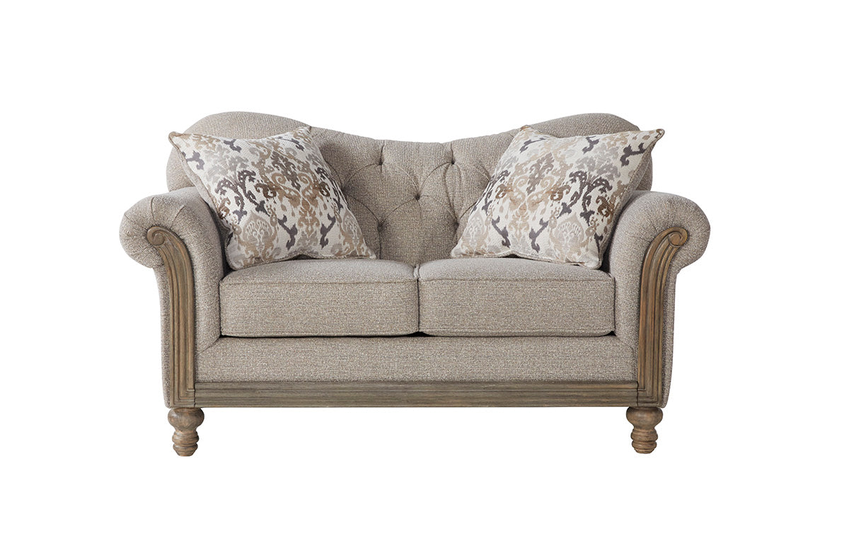 8725 - Sandstone Oyster Loveseat