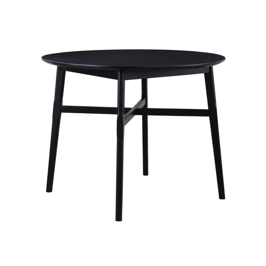 Oslo Black Round Counter Table