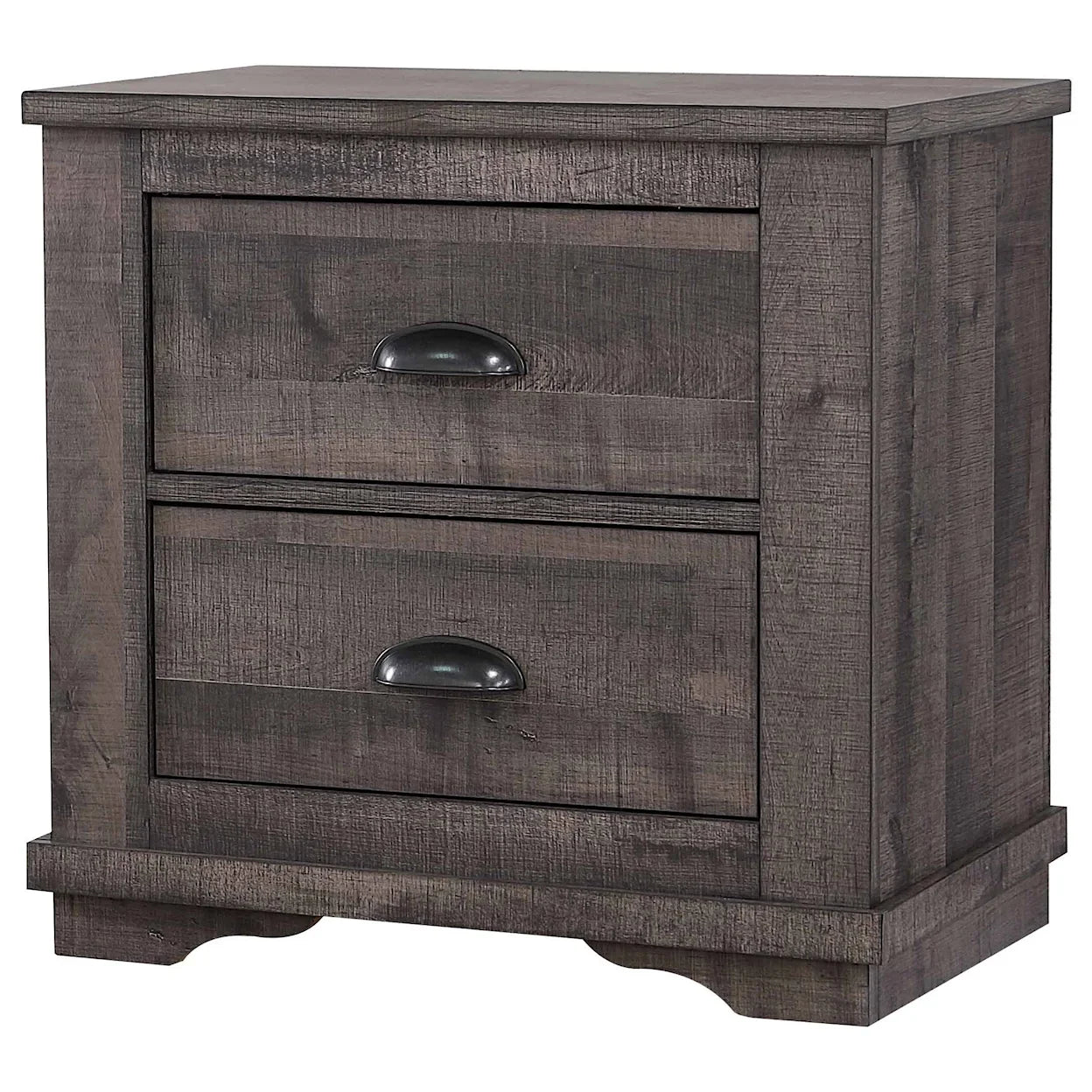 CORALEE GREY NIGHT STAND