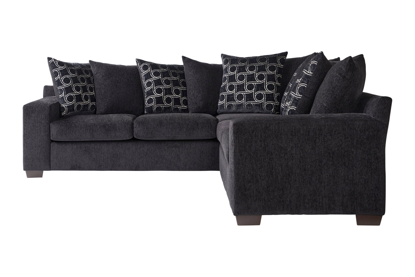 18990 - Beechwood Ebony (Sectional) Right Facing Sofa