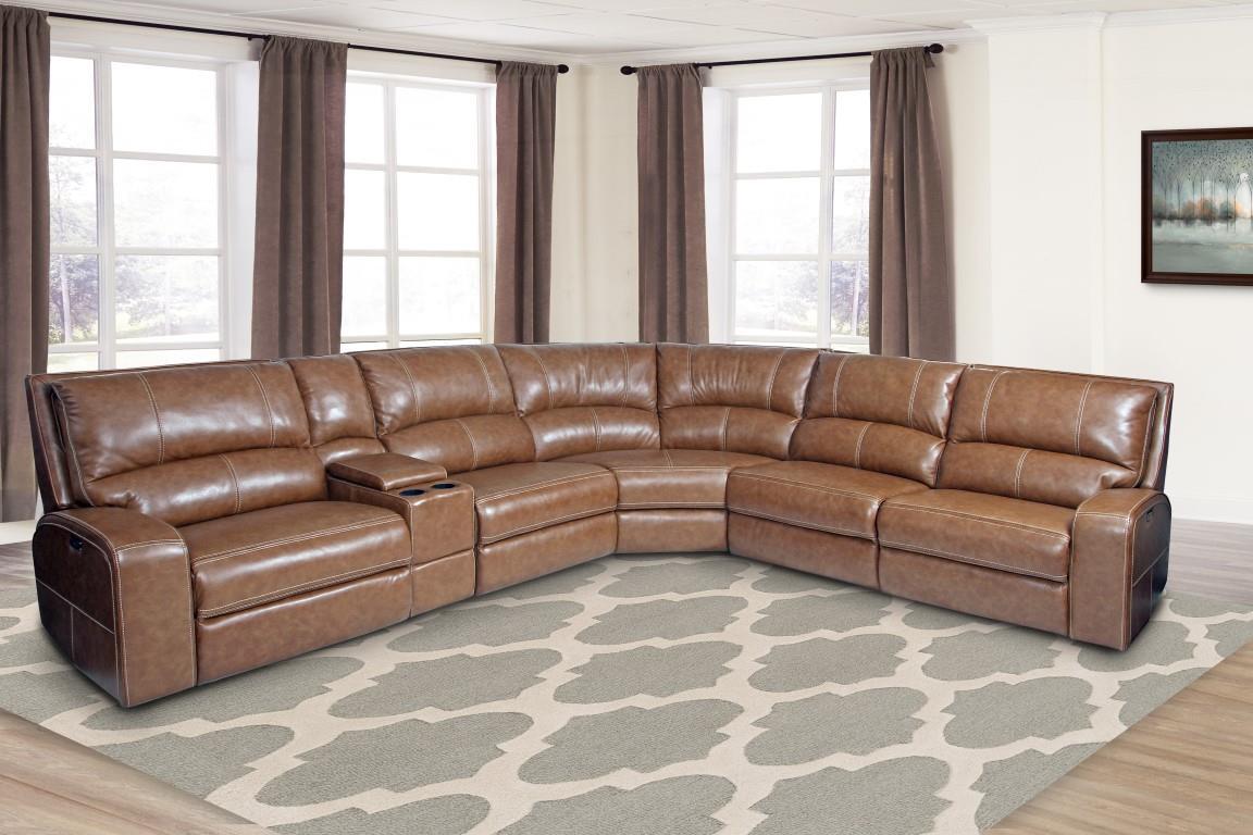 Swift Bourbon Sectional Power Sectional Left Arm Facing Recliner