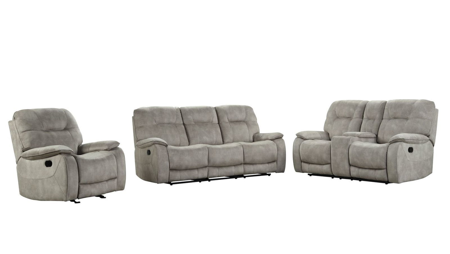 Cooper Shadow Natural Triple Reclining Sofa