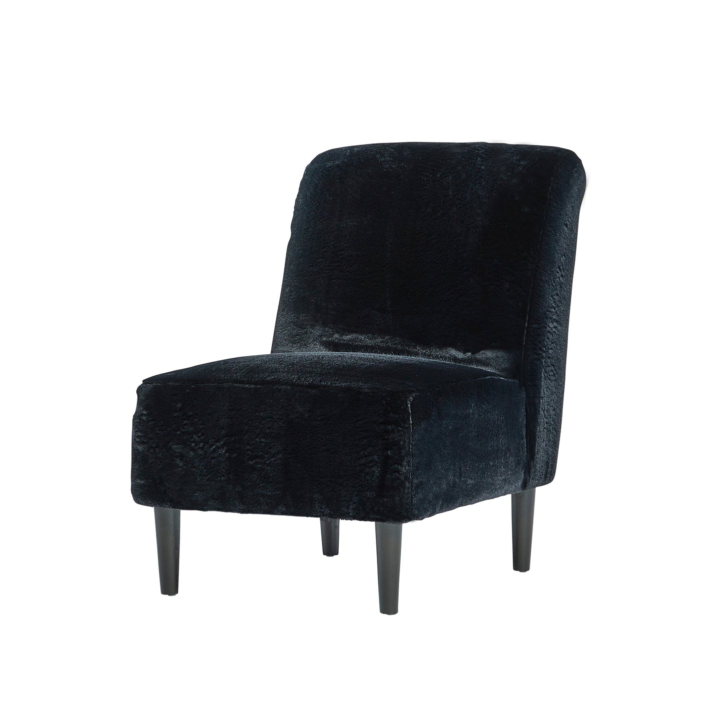 1550 - Cottontail Black (Sectional) Armless Chair
