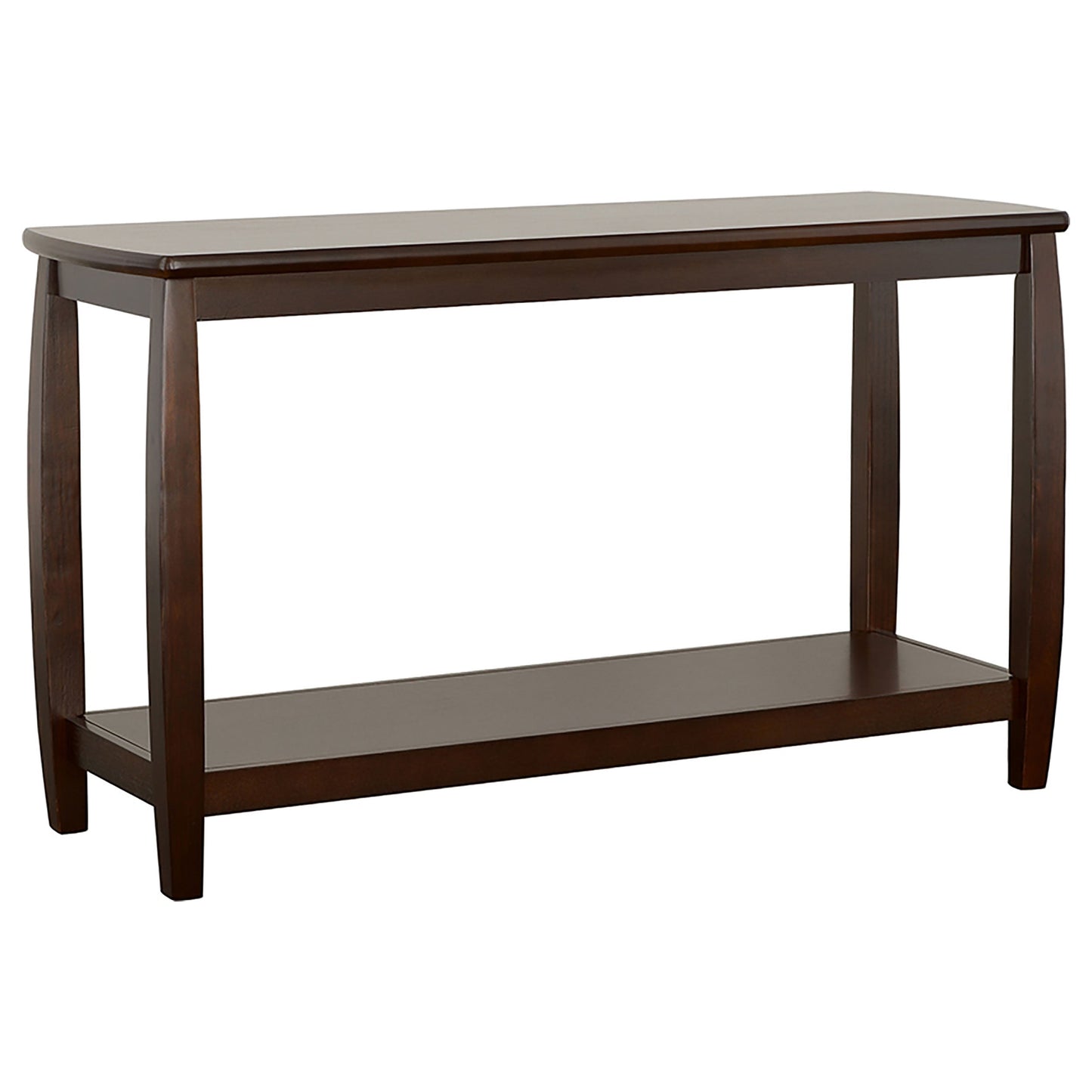 Dixon Rectangular Sofa Table with Lower Shelf Espresso