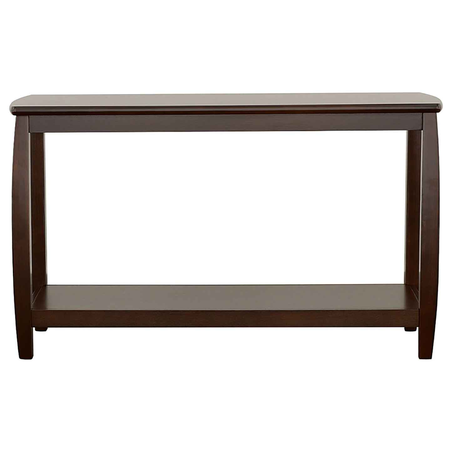 Dixon Rectangular Sofa Table with Lower Shelf Espresso