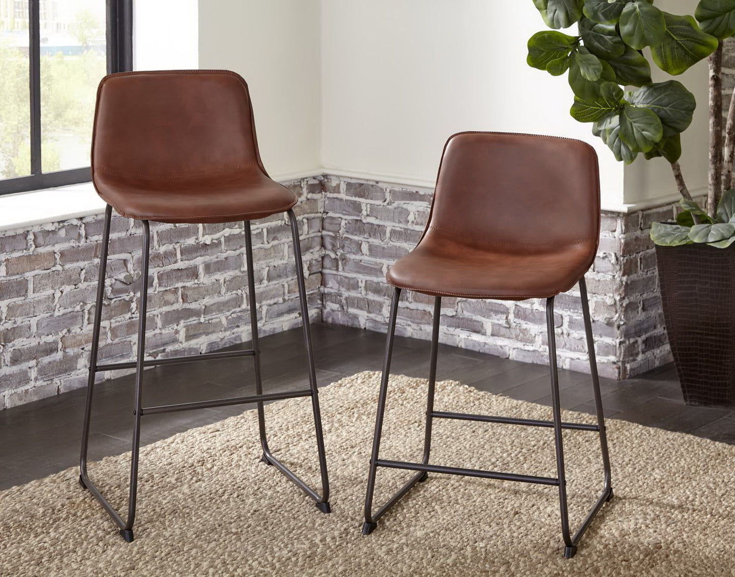 Barstool 30in Brown (2 per carton)