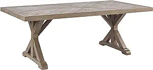 Beachcroft RECT Dining Table w/UMB OPT