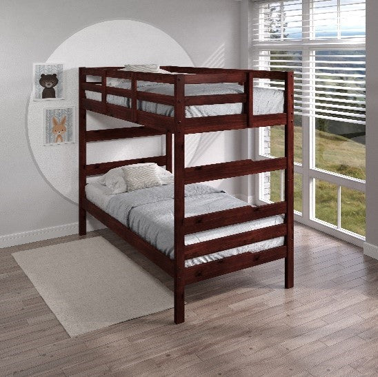 Promo Twin/Twin Bunkbed in Cappuccino