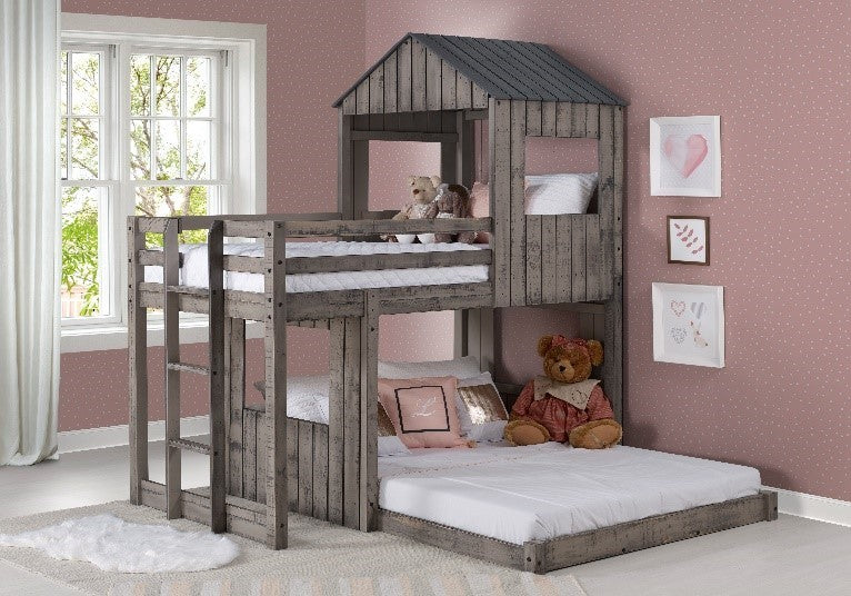 T/F CAMPSITE LOFT RUSTIC DIRTY GREY