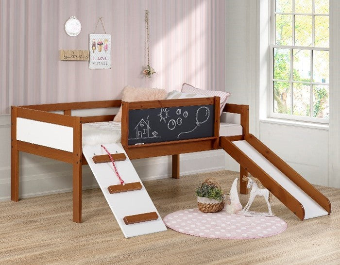 TWIN ART PLAY JUNIOR LOW LOFT ESPRESSO
