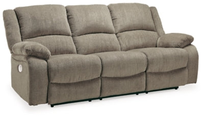 Draycoll Pewter Reclining Power Sofa