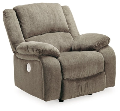 Draycoll Pewter Power Rocker Recliner