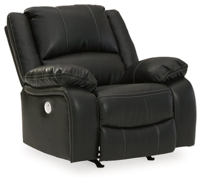 Calderwell Black Power Rocker Recliner