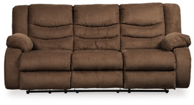 Tulen Chocolate Reclining Sofa