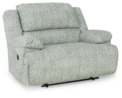 McClelland Gray Zero Wall Wide Seat Recliner
