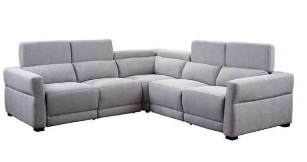 Isla Sectional Sectional RAF Dual-Power Loveseat,