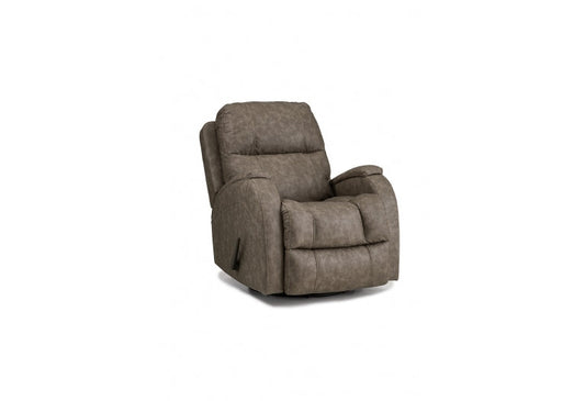 Zena Swivel Glider Recliner (Taupe)
