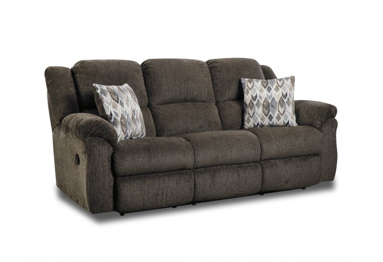 Newport  Reclining Sofa with pillows (Clove)