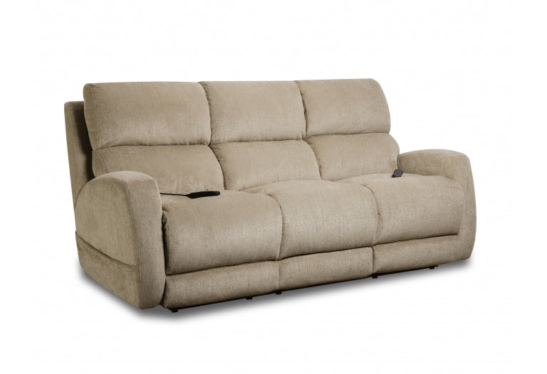 Sterling Triple Power Sofa (Fawn)