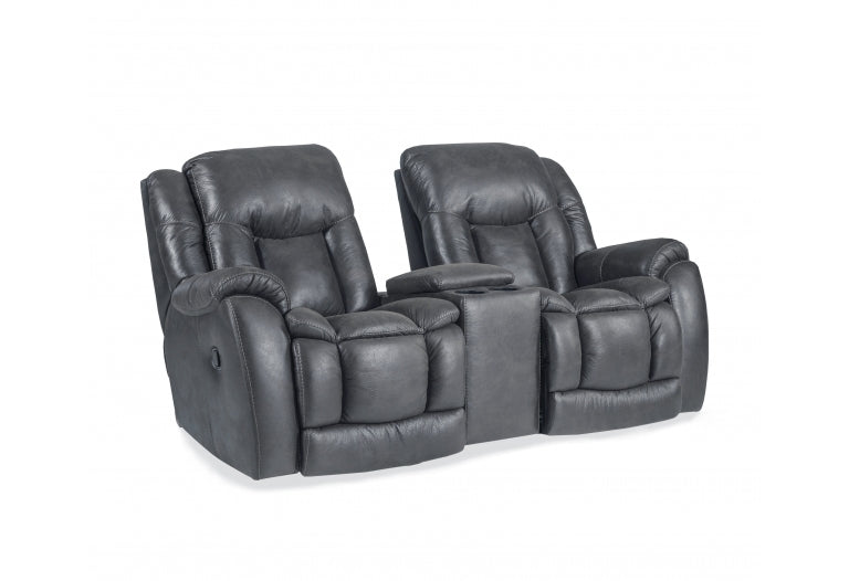 Cherokee Rocking Console Loveseat (Grey)