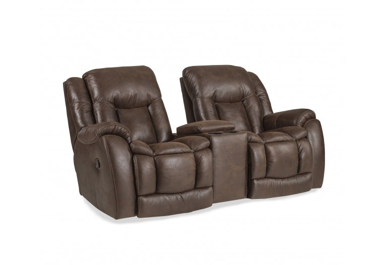 Cherokee Rocking Console Loveseat (Chocolate )