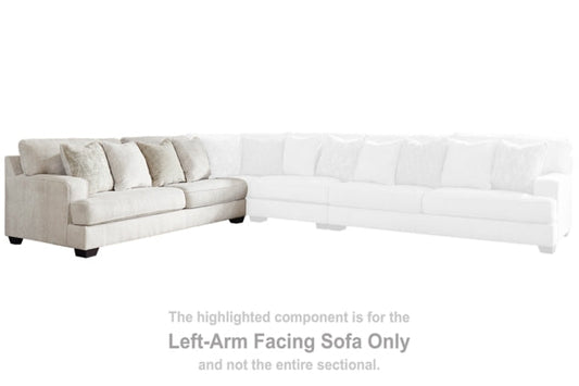 Rawcliffe Parchment Sectional Left Hand Facing Sofa