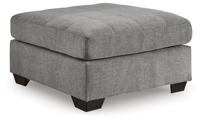 Marleton Gray Oversized Accent Ottoman