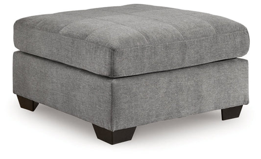 Marleton Gray Oversized Accent Ottoman