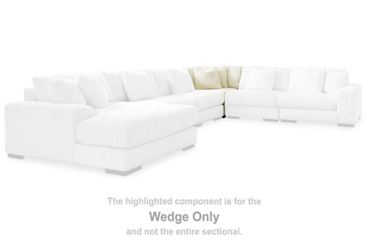 Lindyn Ivory Sectional Wedge