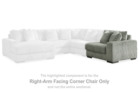 Lindyn Fog Sectional Right Hand Facing Corner Chair
