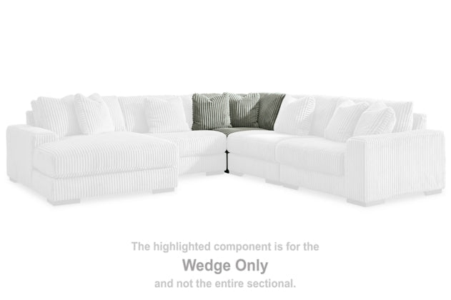 Lindyn Fog Sectional Wedge