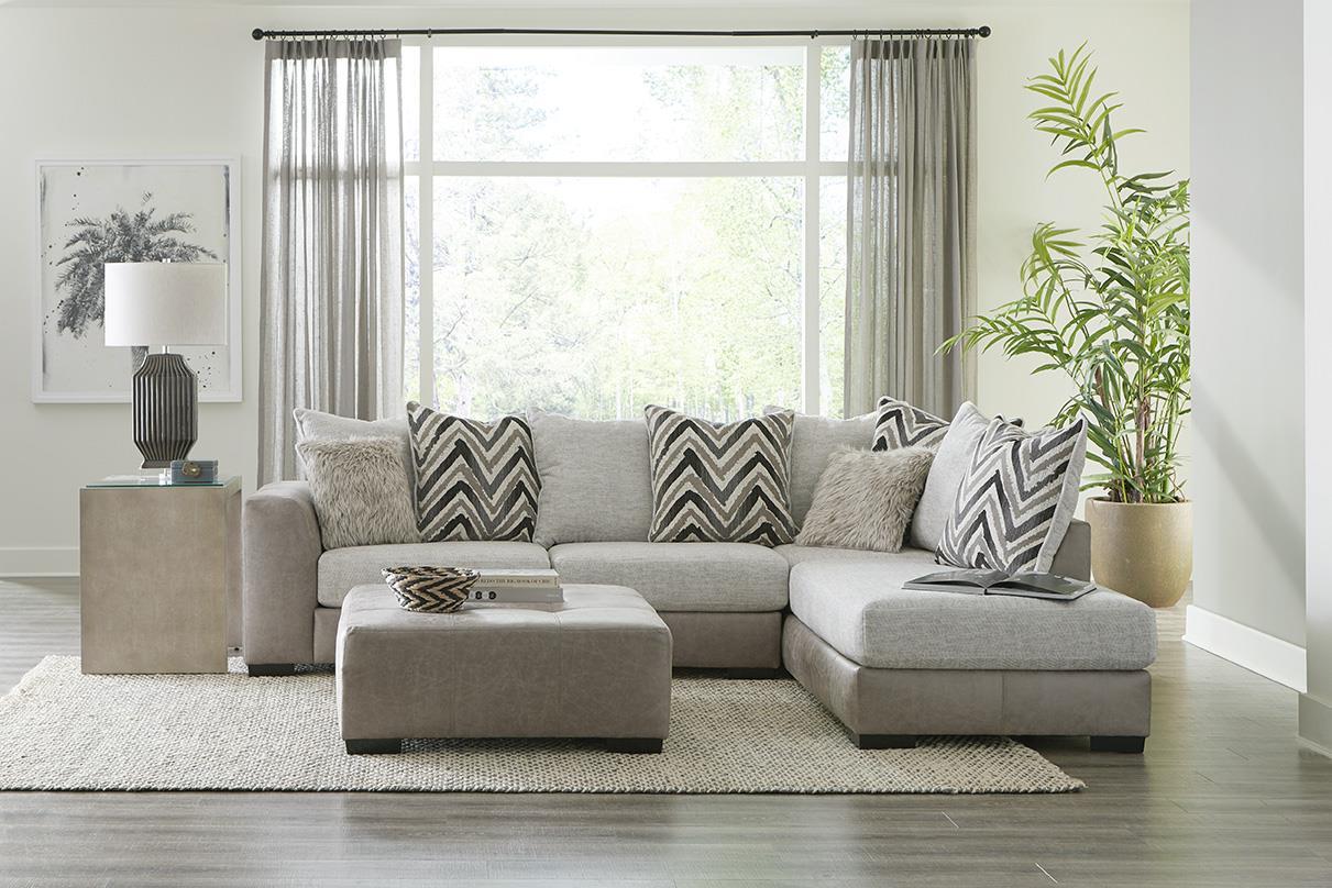 Zaftig (Parchment) 2Pc Sectional