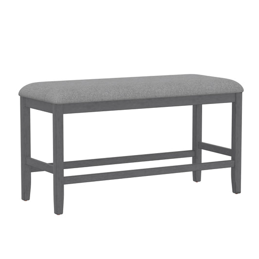 SENECA GRAY GATHERING HEIGHT BENCH