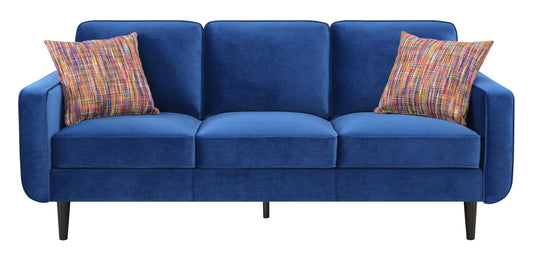 JAX SOFA W/2 PILLOWS-ROYAL BLUE