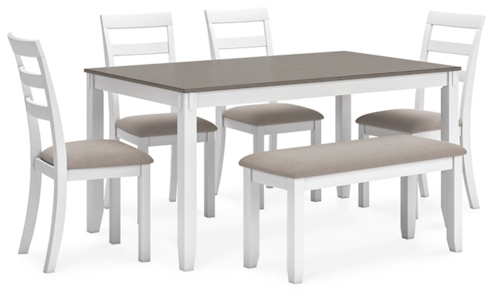 Stonehollow Rect DR Table Set (6/Cn)