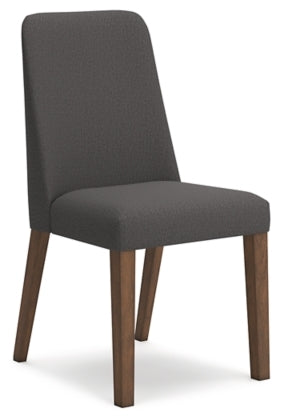 Lyncott Dining Uph Side Chair (2/Cn) (Charcoal)