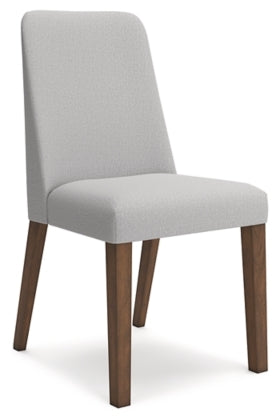 Lyncott Dining Uph Side Chair (2/Cn) (Light Gray)