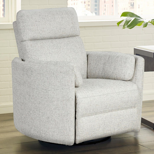 Radius Natural Beauty Quartz Power Swivel Glider Recliner